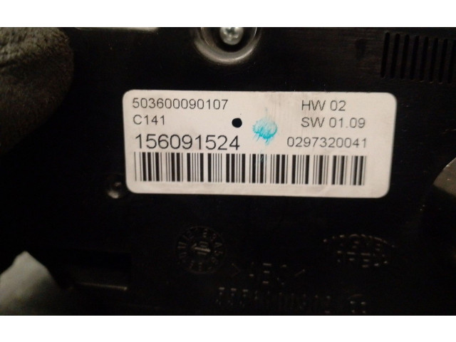 Блок управления климат-контролем 156091524, 503600090107   Alfa Romeo Giulietta