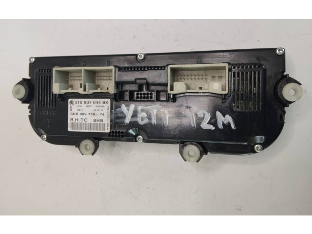 Блок управления климат-контролем 3T0907044BK, 78958654 Skoda Yeti (5L)