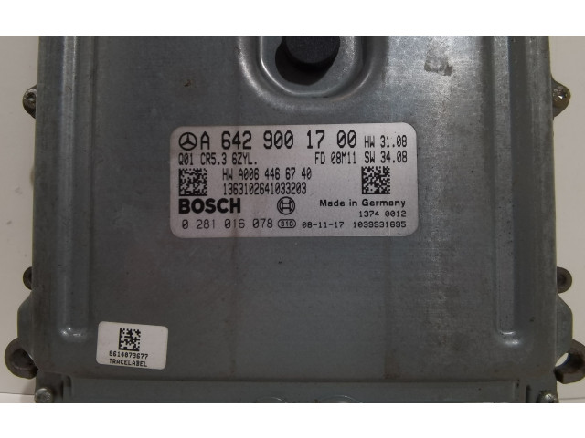 Zpětné zrcátko Mercedes-Benz S W221 2009 A6429001700, 0281016078