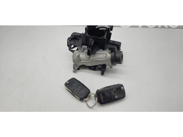 Комплект блоков управления 03G906021TC, 1Z0920843D Skoda Octavia Mk2 (1Z)