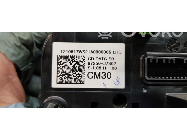 Блок управления климат-контролем 97250J7302WK, 97250J7302   KIA Ceed