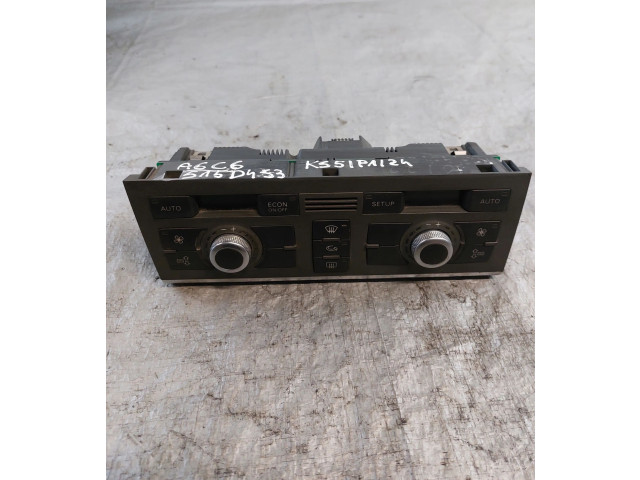 Блок управления климат-контролем 4F1820043H Audi A6 S6 C6 4F