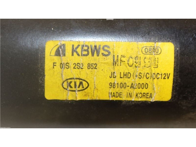 Моторчик дворников 98110A2000, F00S2S2852    KIA Ceed