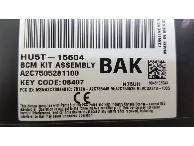 Pojistková skříňka Řídící jednotka BSM HU5T15604, HU5T15604BAK Ford Edge II 2015