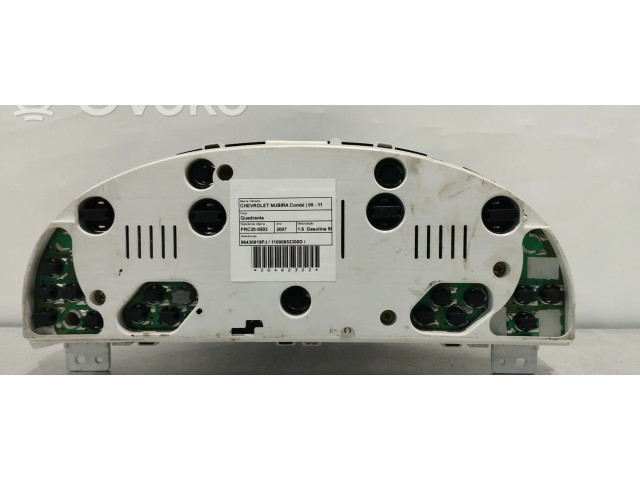 Панель приборов 96430919PJ Chevrolet Nubira