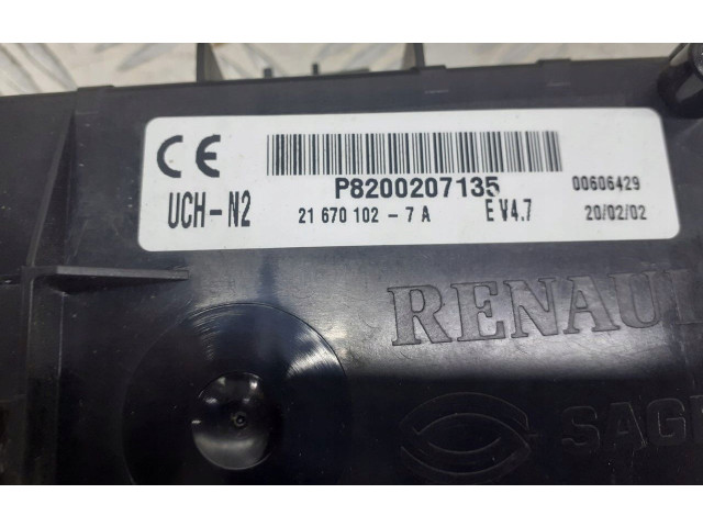 Блок комфорта 8200207135   Renault Clio III   