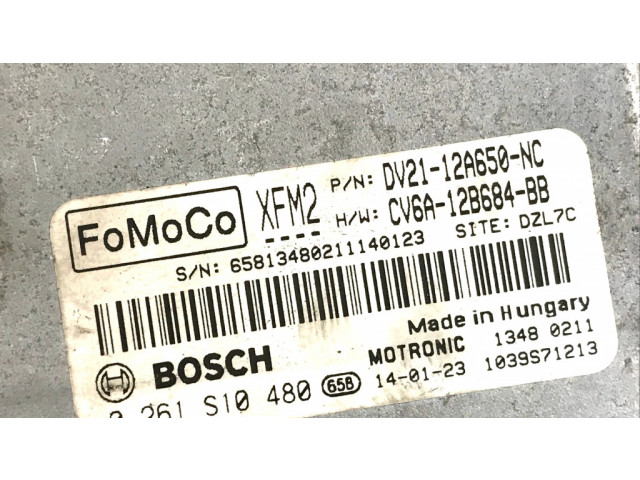 Блок управления двигателя DV2112A650NC, CV6A12B684BB Ford B-MAX