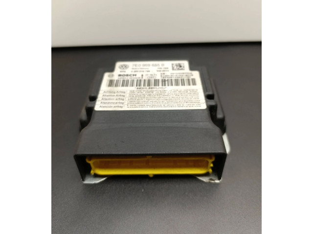 Блок подушек безопасности 7E0959655B, 0285010798 Volkswagen Transporter - Caravelle T5