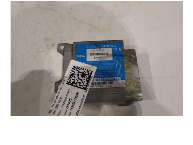 Блок подушек безопасности 51765169 Fiat Idea