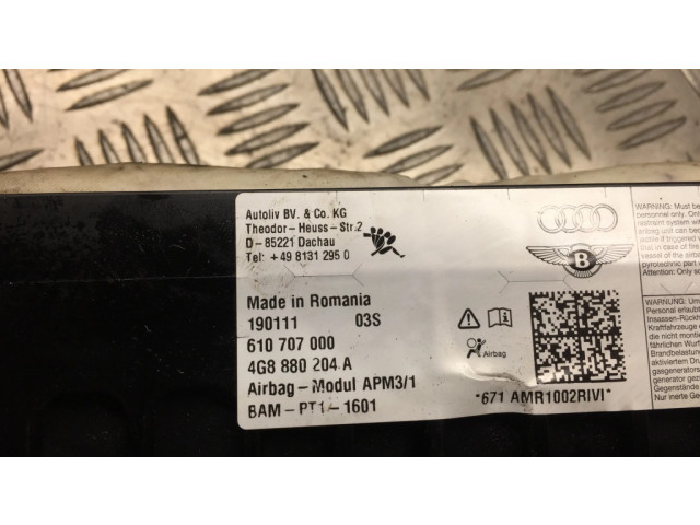 Подушка безопасности пассажира 4G8880204A, 4G8880204   Audi A7 S7 4G