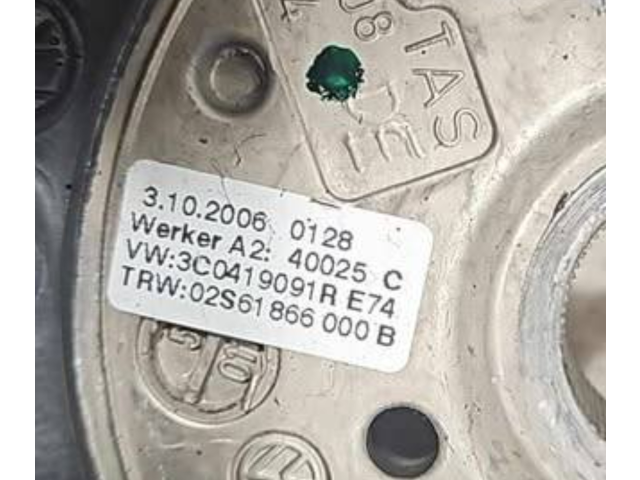 Руль Volkswagen Golf Plus 2005 - 2013 года 3C0419091R, 02661866000B