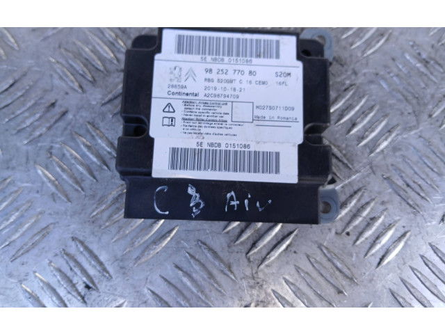 Блок подушек безопасности 9825277080   Citroen C3 Aircross