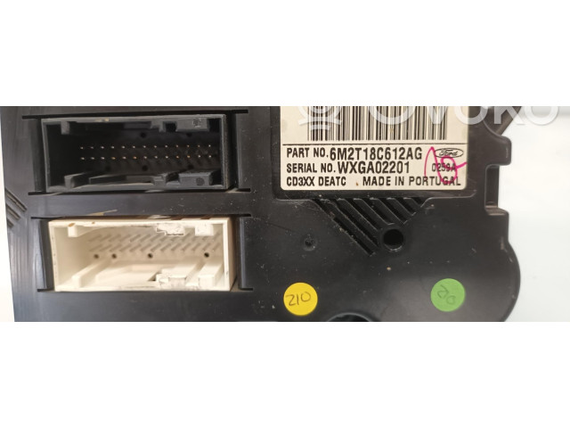Блок управления климат-контролем 6M2T18C612AG Ford S-MAX