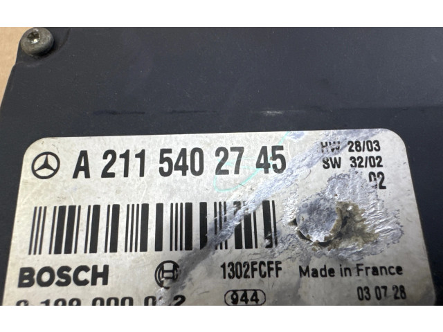 Вентилятор радиатора     A2115402745    Mercedes-Benz E W211 