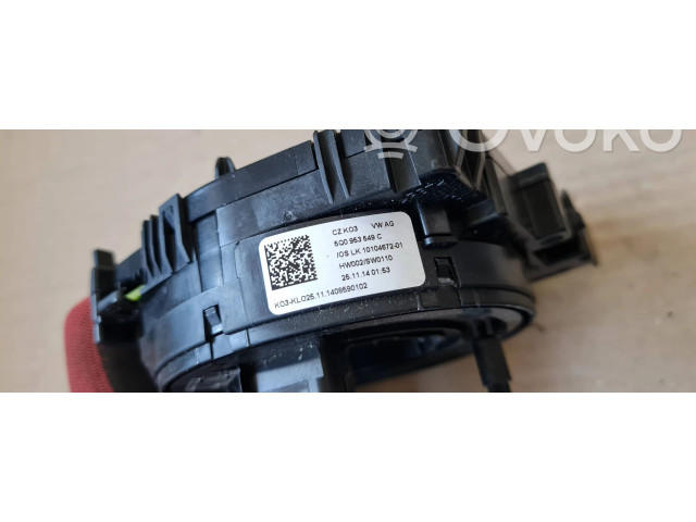 Подрулевой шлейф SRS 5Q0953549C, HW002SW0110 Audi A3 S3 8V