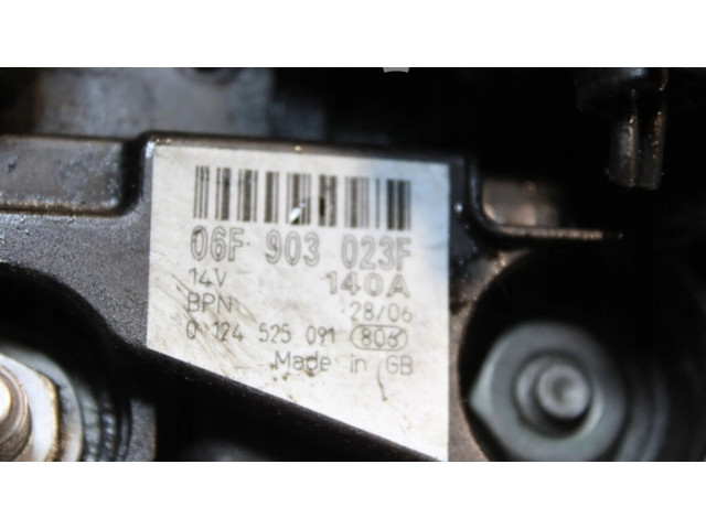 Генератор 0124525091 Skoda Octavia Mk2 (1Z)
