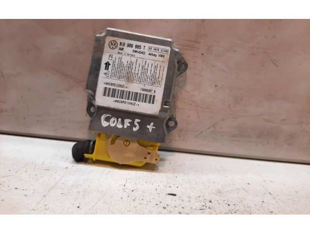 Блок подушек безопасности 1K0909605T, 5WK43412 Volkswagen Golf Plus