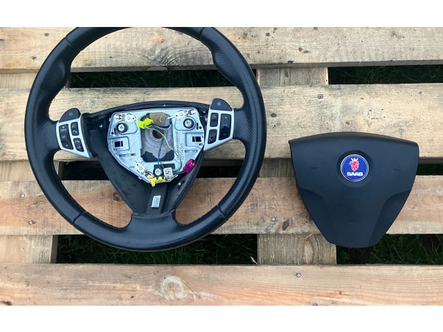 Руль Saab 9-3 Ver2 2008 - 2016 года 12774365, 306289499E31AA