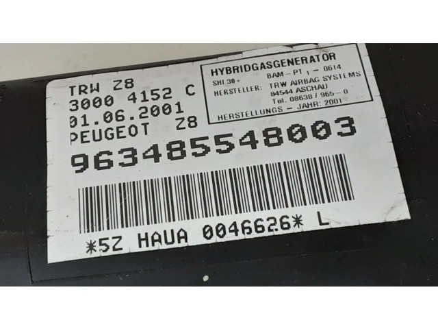 Боковая подушка безопасности 963485548003, 30004152 Renault Clio II