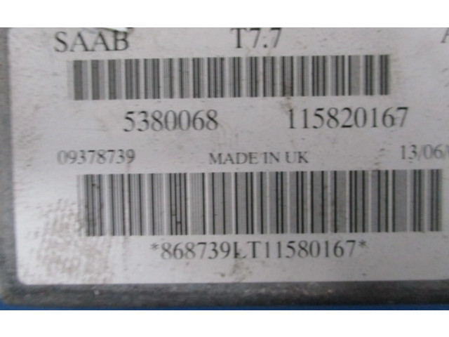 Блок управления двигателем Блок управления Saab 9-3 Ver1