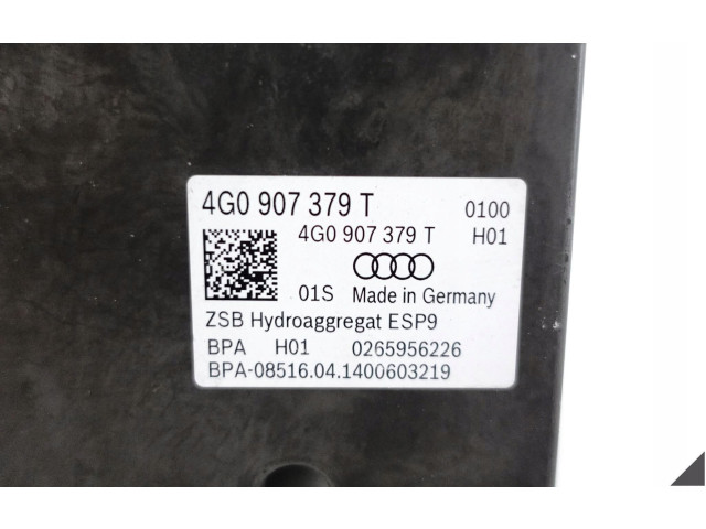 Блок АБС 4G0907379T, 0265956226 Audi A7 S7 4G 2011 - 2017 года