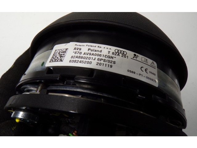 Подушка безопасности водителя 82A880201H6PS, AV9A0061CGH   Audi A1