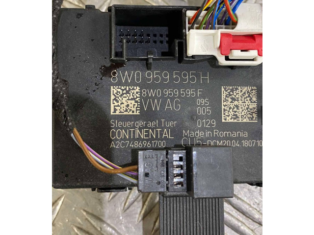 Блок управления климат-контролем 8w8971687r, 8W0959595H   Audi A5