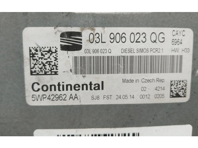 Řídící jednotka 5WP42962 Seat Toledo IV (NH) 2014