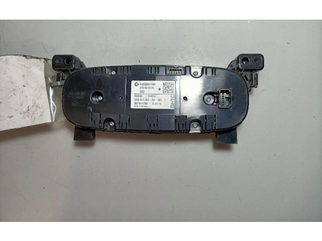 Блок управления климат-контролем A4539050600, A4539051100 Smart ForFour II W453