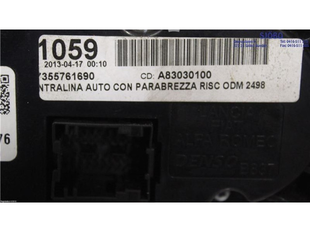 Блок управления климат-контролем 735579711, 735576169 Fiat 500L