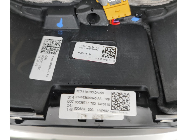 Руль Skoda Kodiaq II  2024 -  года 5E3419093DA      