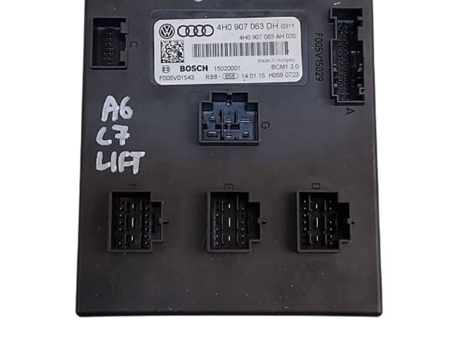 Блок комфорта 4H0907063DH   Audi A6 S6 C7 4G   