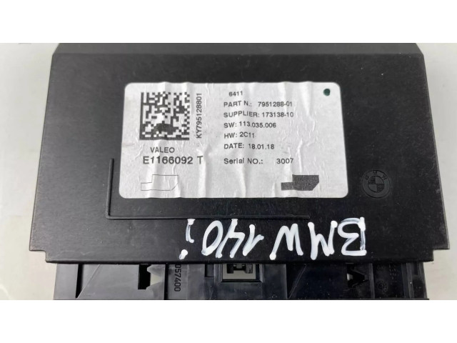 Блок управления климат-контролем 7951288 BMW 1 F20 F21