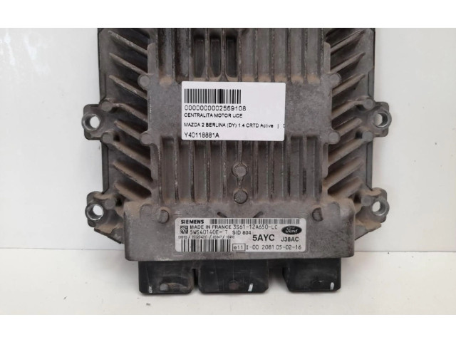 Řídící jednotka 3S6112A650LC, 3S6112A650LC Mazda 2
