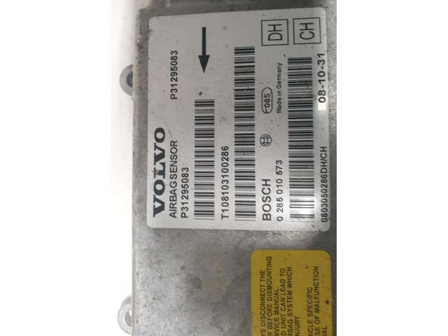 Блок подушек безопасности 0285010573, P31295083 Volvo V70