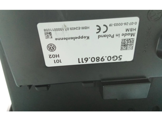 Блок управления климат-контролем 5G0980611 Volkswagen Touran II