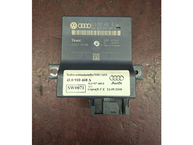 Модуль управления gateway 4L0907468B, 4L0910468A   Audi A8 S8 D3 4E