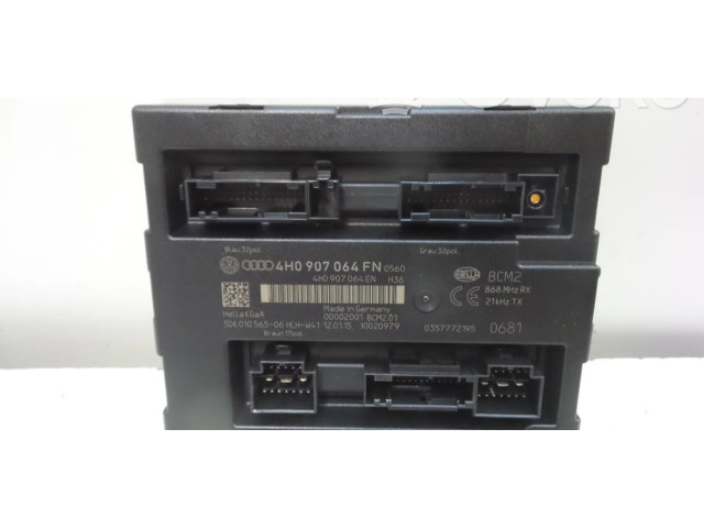 Модуль управления BSM 4H0907064FH, 4H0907064BB   Audi A6 S6 C7 4G    