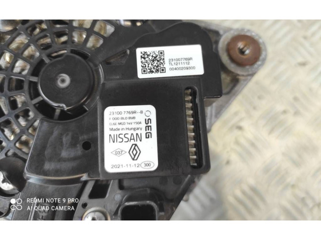 Генератор 231007769R Dacia Sandero III