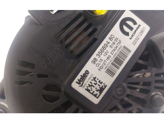 Генератор 9835689480, 9835689480 Citroen C3 Aircross