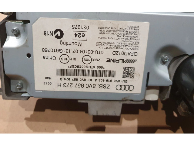 Дисплей    8V0857273H, 8V0857273K   Audi A3 S3 8V