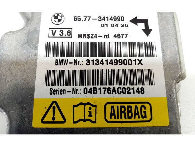 Блок подушек безопасности 65773414990, 31341499001X BMW X3 E83