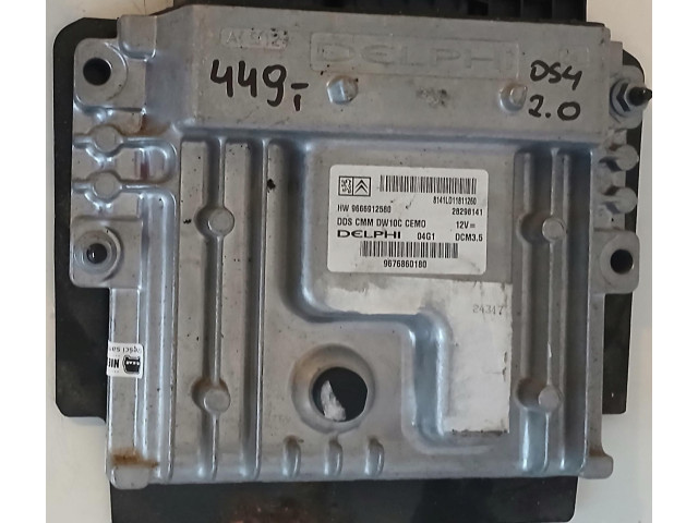 Блок управления двигателем Блок управления 9666912580 Citroen DS4