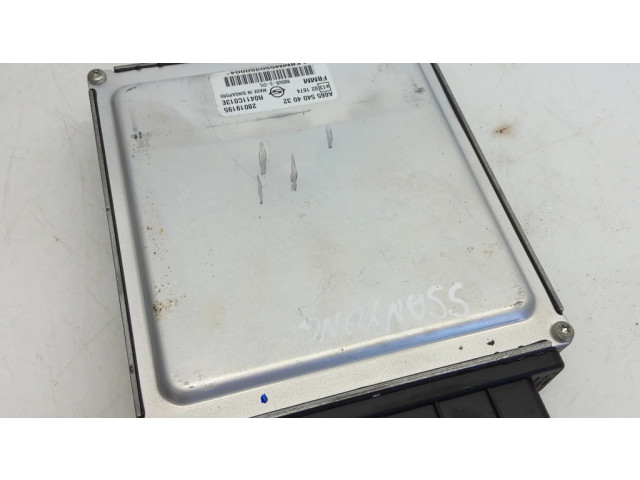 Блок управления двигателя 28019195, A6655404032 SsangYong Rodius