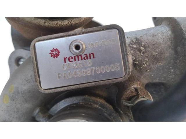 Turbodmychadlo Турбина PA54399700005, TURBOCOMPRESOR Fiat Punto (199) 1.2