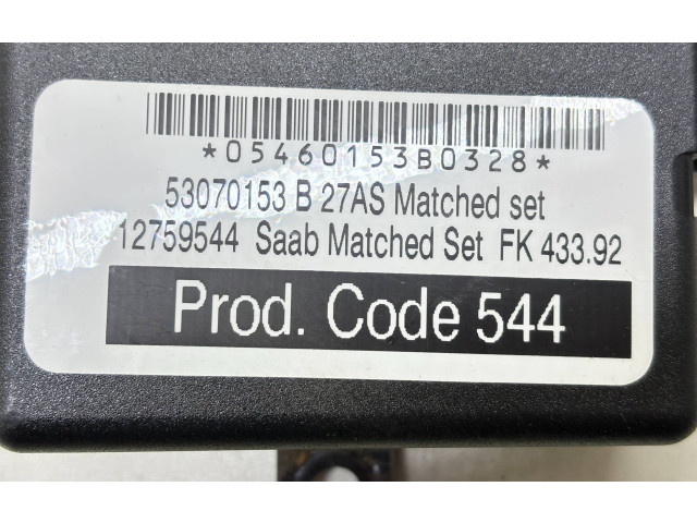 Блок комфорта 12759547 Saab 9-5