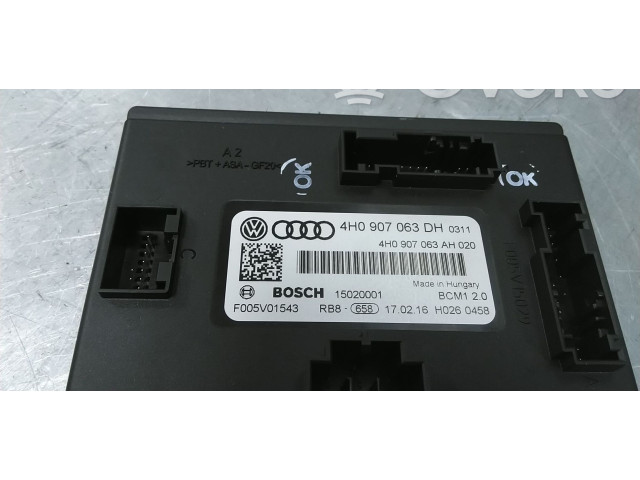 Модуль управления BSM 4H0907063DH, 4H0907063DA   Audi A6 S6 C7 4G    