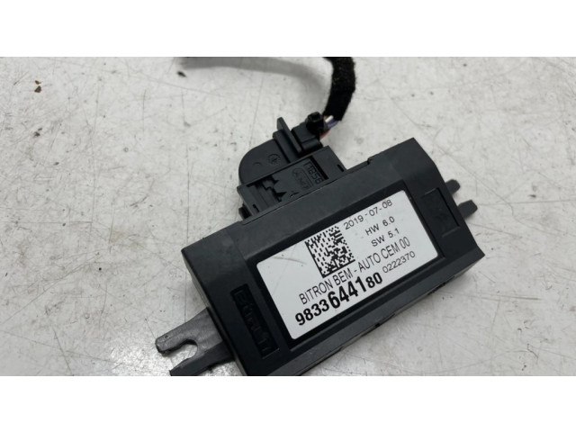 Блок управления 9833644180   Opel Grandland X