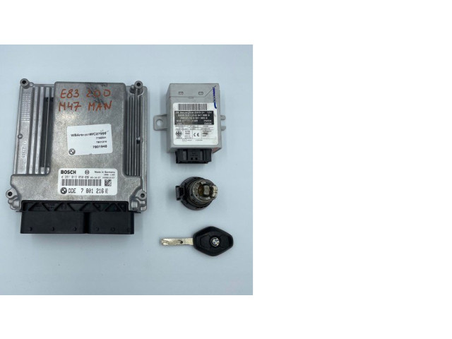 Комплект блоков управления 7801216   BMW X3 E83