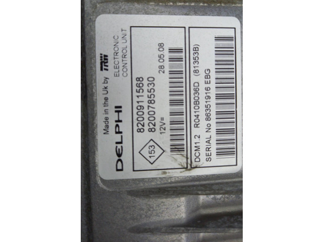 Блок управления двигателя 6001548914 Dacia Logan I